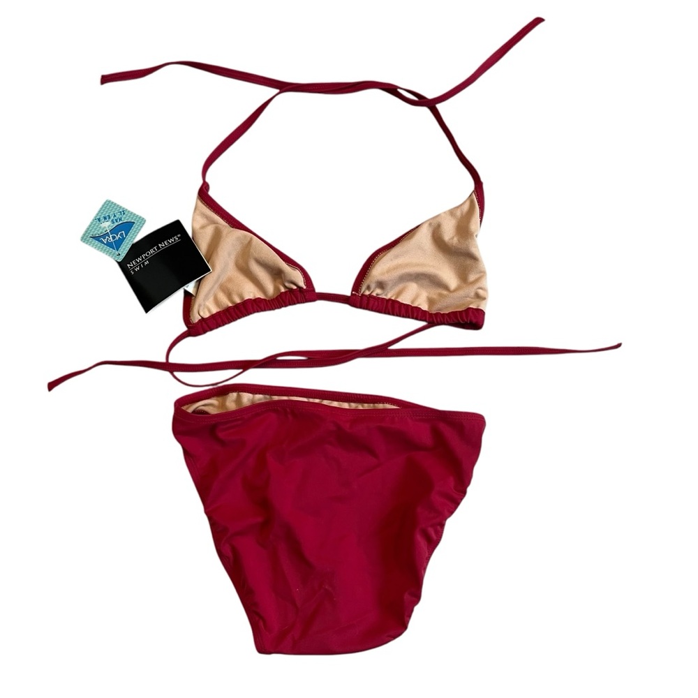 Nwt, Newport News Triangle String Top Bikini Swim… - image 3